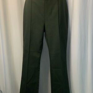 Size 8  Loft High waisted Women’s slacks in Nearly new Condition. Dark Green
